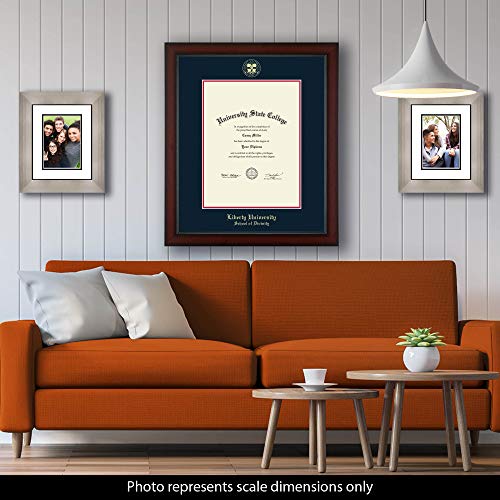 Liberty University School of Divinity - Officially Licensed - Gold Embossed Diploma Frame - Document Size 13" x 17"