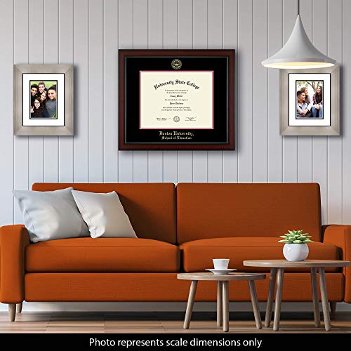 Boston University School of Education - Officially Licensed - Gold Embossed Diploma Frame - Document Size 14" x 11"