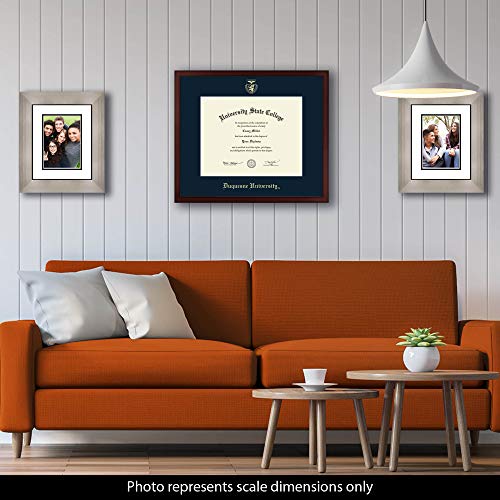 Duquesne University - Officially Licensed - PhD - Gold Embossed Diploma Frame - Document Size 14" x 11"