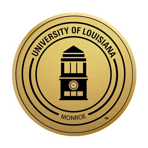 University of Louisiana Monroe - Officially Licensed - Gold Medallion Diploma Frame - Document Size 11" x 8.5"