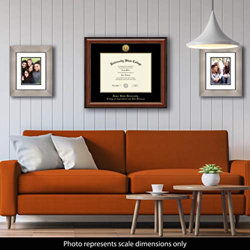 Caldwell University - Officially Licensed - Master's - Gold Medallion Diploma Frame - Document Size 13" x 10"