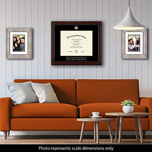 University of Central Florida College of Business Administration - Officially Licensed - Gold Embossed Diploma Frame - Document Size 14" x 11"