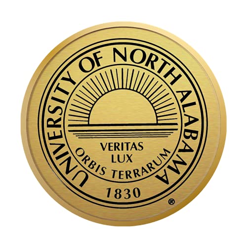 University of North Alabama - Officially Licensed - Gold Medallion Diploma Frame - Document Size 11" x 8.5"