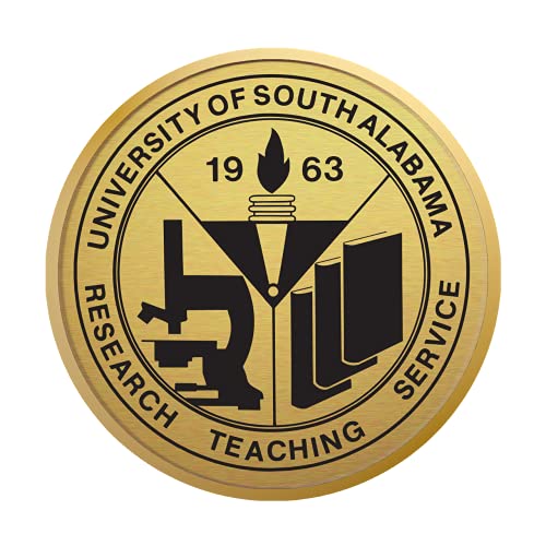 University of South Alabama College of Education - Officially Licensed - Gold Medallion Diploma Frame - Document Size 11" x 8.5"