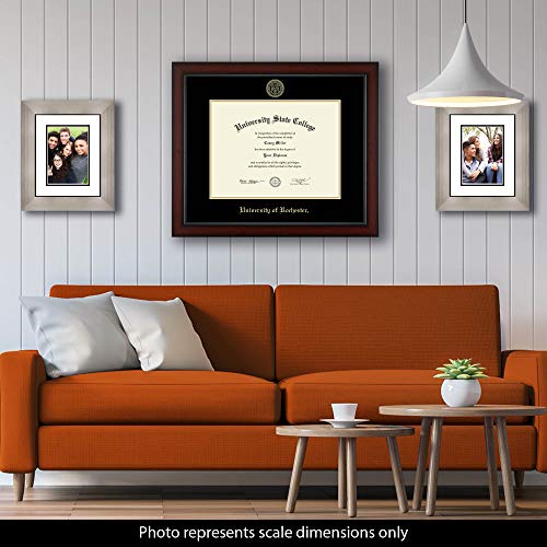 University of Rochester - Officially Licensed - PhD - Gold Embossed Diploma Frame - Document Size 16" x 12"