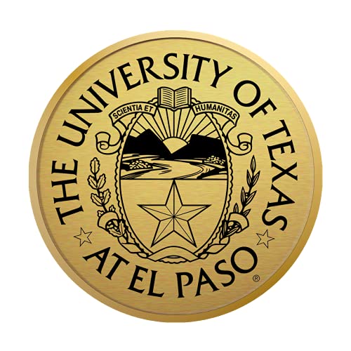 University of Texas at El Paso - Officially Licensed - PhD - Gold Medallion Diploma Frame - Document Size 14" x 11"