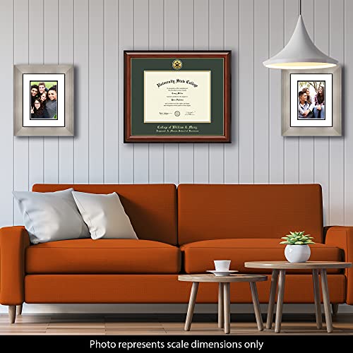 College of William & Mary Raymond A. Mason School of Business - Officially Licensed - Gold Medallion Diploma Frame - Document Size 13" x 10"