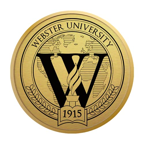 Webster University - Officially Licensed - Gold Medallion Diploma Frame - Document Size 13.75" x 10.75"