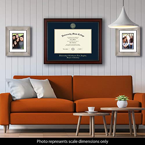 University of California Los Angeles School of Dentistry - Officially Licensed - Gold Embossed Diploma Frame - Document Size 17" x 11"