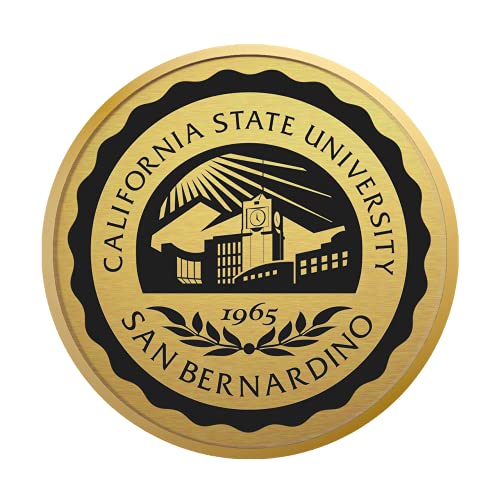 California State University San Bernardino - Officially Licensed - Gold Medallion Diploma Frame - Document Size 11" x 8.5"