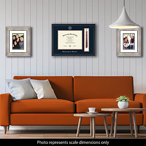 University of Illinois - Officially Licensed - Gold Embossed Tassel Diploma Frame - Document Size 11" x 8.5"