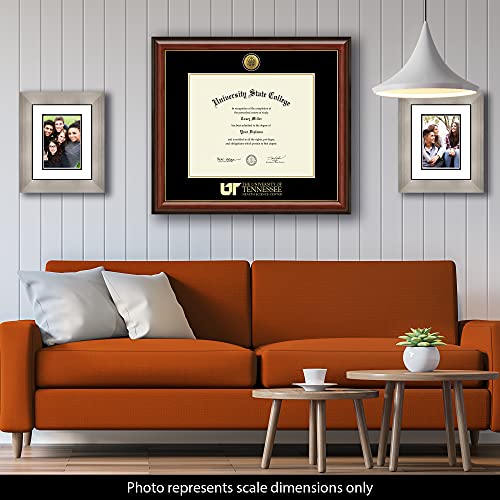 Framerly For The University of Tennessee Health Science Center Memphis - Officially Licensed - Gold Medallion Diploma Frame - Document Size 17" x 14"