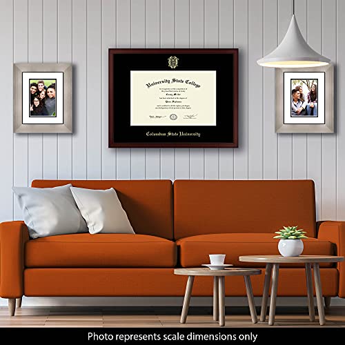 Columbus State University - Officially Licensed - Master's/PhD - Gold Embossed Diploma Frame - Document Size 17" x 11"