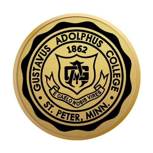 Gustavus Adolphus College - Officially Licensed - Gold Medallion Tassel Diploma Frame - Document Size 11" x 8.5"