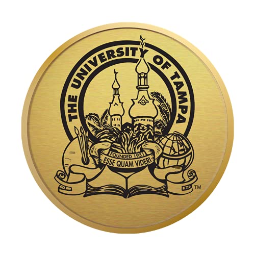 University of Tampa - Officially Licensed - Gold Medallion Diploma Frame - Document Size 10" x 8"