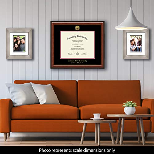 Valdosta State University College of the Arts - Officially Licensed - Gold Medallion Diploma Frame - Document Size 15" x 12"