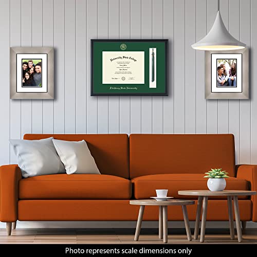 Fitchburg State University - Officially Licensed - Gold Embossed Tassel Diploma Frame - Document Size 11" x 8.5"