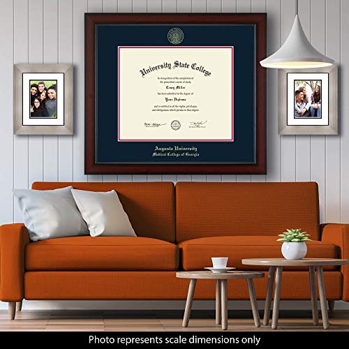 Augusta University Medical College of Georgia - Officially Licensed - Gold Embossed Diploma Frame - Document Size 22" x 18"