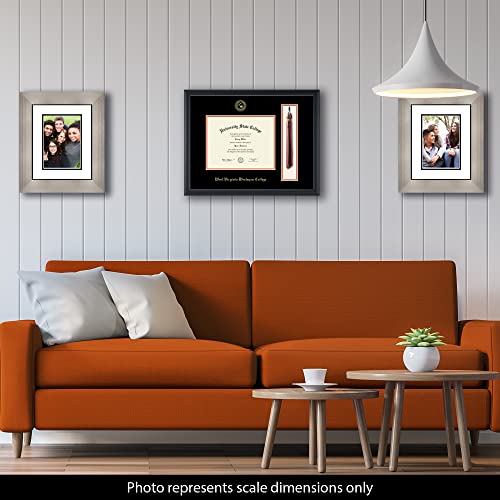 West Virginia Wesleyan College - Officially Licensed - Gold Embossed Tassel Diploma Frame - Document Size 9" x 7"