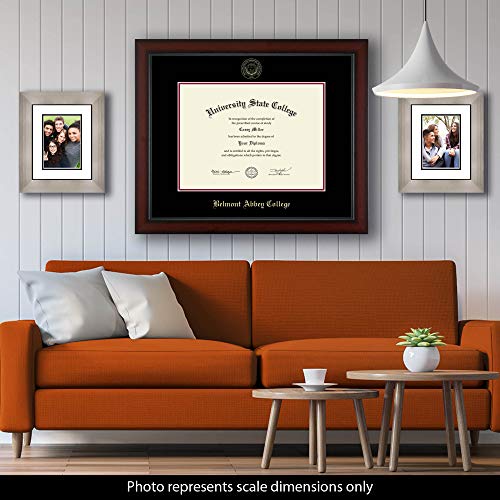 Belmont Abbey College - Officially Licensed - Gold Embossed Diploma Frame - Document Size 19.75" x 14.5"