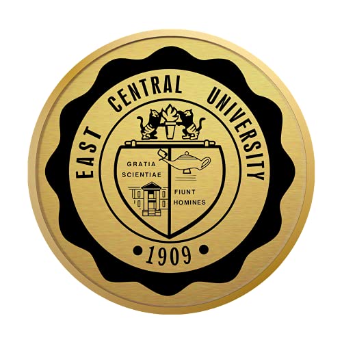 East Central University - Officially Licensed - Gold Medallion Diploma Frame - Document Size 11" x 8.5"