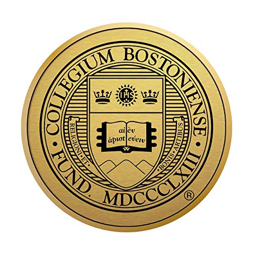 Church Hill Classics Boston College - Gold Engraved Medallion - Featuring Noir Moulding - Officially Licensed - Diploma Size 15.875" x 12.8125"