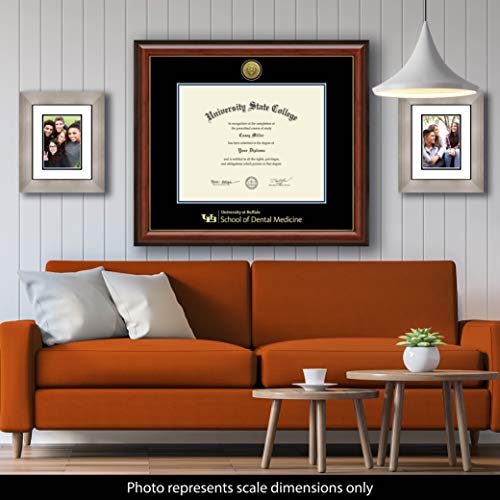 University of Texas Southwestern Medical Center - Officially Licensed - Bachelor's - Gold Medallion Diploma Frame - Document Size 20" x 16"