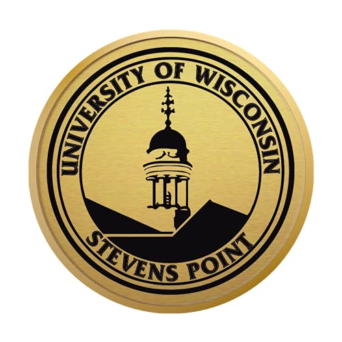 Framerly For University of Wisconsin Stevens Point - Officially Licensed - Gold Medallion Diploma Frame - Document Size 10" x 8"