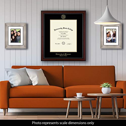 University of Missouri Columbia School of Law - Officially Licensed - Pre-Spring 2021 PhD - Gold Embossed Diploma Frame - Document Size 14" x 17"