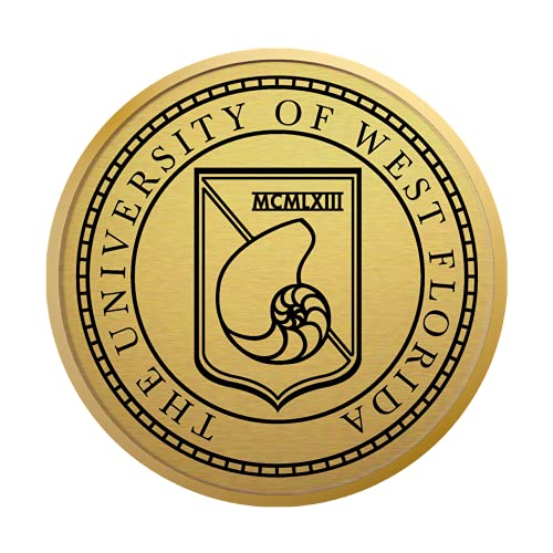 University of West Florida College of Education and Professional Studies - Officially Licensed - Gold Medallion Diploma Frame - Document Size 11" x 8.5"