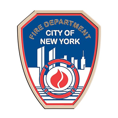 Church Hill Classics Fire Department City of New York Certificate Frame - Masterpiece Medallion - Featuring Murano Moulding - Officially Licensed - Document Size 11" x 8.5"