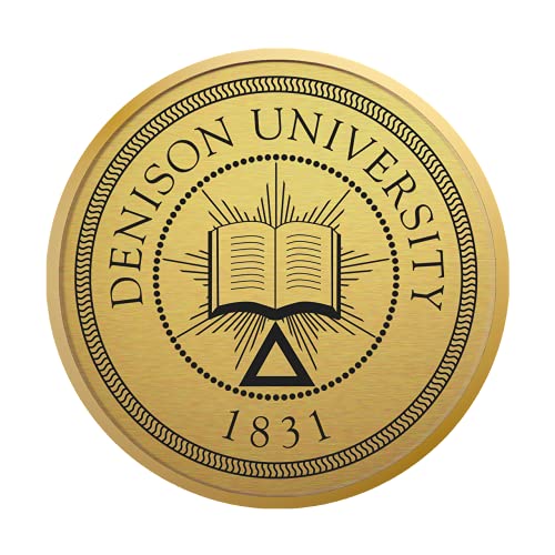 Denison University - Officially Licensed - Gold Medallion Diploma Frame - Document Size 11" x 8.5"