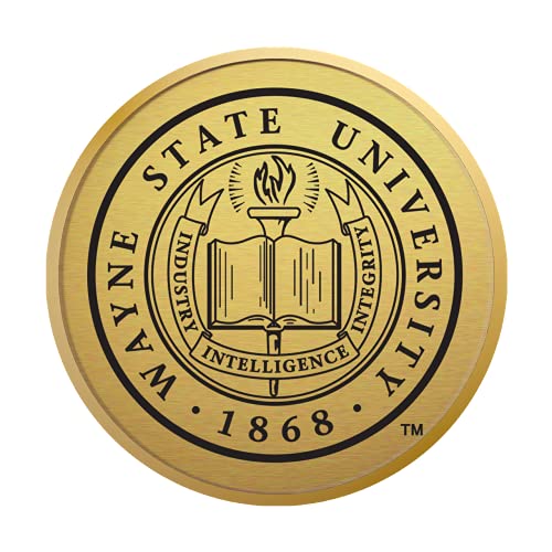 Wayne State University College of Education - Officially Licensed - Gold Medallion Diploma Frame - Document Size 10" x 8"