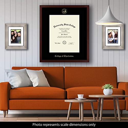 College of Charleston - Officially Licensed - Gold Embossed Diploma Frame - Document Size 16" x 20"