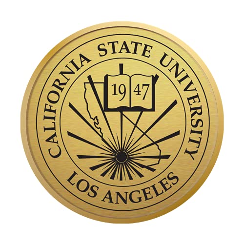 California State University Los Angeles - Officially Licensed - Gold Medallion Diploma Frame - Document Size 11" x 8.5"