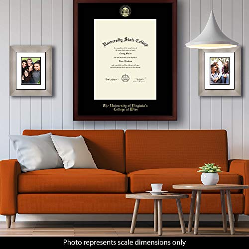 The University of Virginia's College at Wise - Officially Licensed - Gold Embossed Diploma Frame - Document Size 17" x 22"