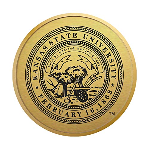 Church Hill Classics Kansas State University - Gold Engraved Medallion - Featuring Hampshire Moulding - Officially Licensed - Diploma Size 11" x 8.5"