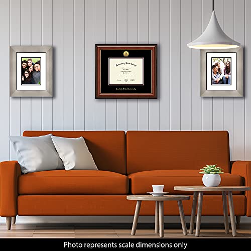 Central State University - Officially Licensed - Gold Medallion Diploma Frame - Document Size 9" x 7"