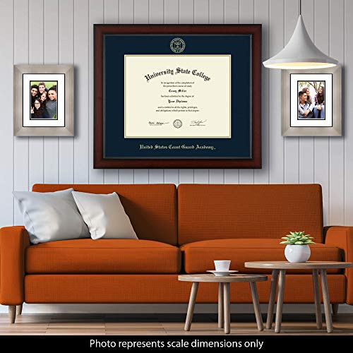 United States Coast Guard Academy - Officially Licensed - Gold Embossed Diploma Frame - Document Size 20" x 15.5"