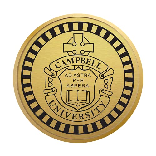 Campbell University - Officially Licensed - Gold Medallion Diploma Frame - Document Size 14" x 11"