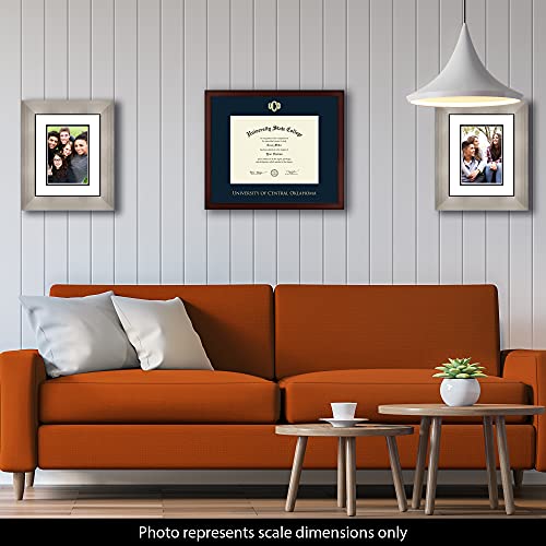 University of Central Oklahoma - Officially Licensed - Gold Embossed Diploma Frame - Document Size 11" x 8.5"