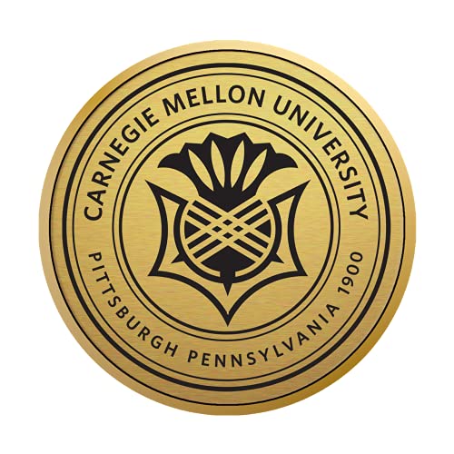 Carnegie Mellon University - Officially Licensed - Gold Medallion Diploma Frame - Document Size 17" x 14"