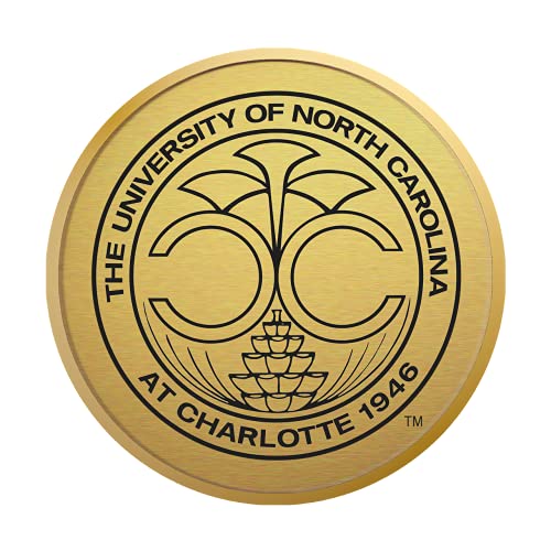 Framerly For The University of North Carolina at Charlotte Belk College of Business - Officially Licensed - Gold Medallion Diploma Frame - Document Size 14" x 11"