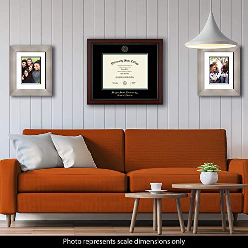 Wayne State University School of Medicine - Officially Licensed - Gold Embossed Diploma Frame - Document Size 12.25" x 9.5"