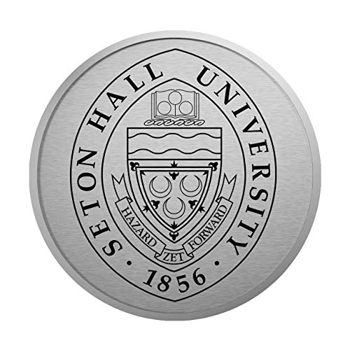 Church Hill Classics Seton Hall University - Silver Engraved Medallion - Featuring Sutton Moulding - Officially Licensed - Diploma Size 11" x 8.5"