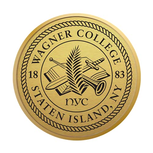 Wagner College - Officially Licensed - Pre-2019 Bachelor's/Master's - Gold Medallion Diploma Frame - Document Size 14" x 11"