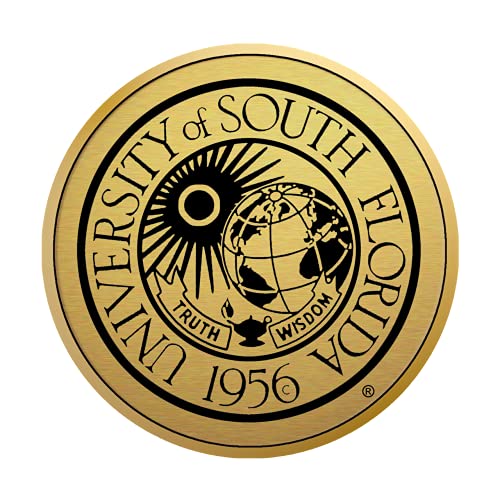 University of South Florida - Officially Licensed - Gold Medallion Diploma Frame - Document Size 11" x 8.5"