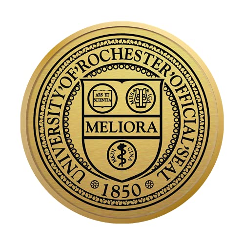 University of Rochester - Officially Licensed - Bachelor's/Master's - Gold Medallion Diploma Frame - Document Size 11" x 8.5"