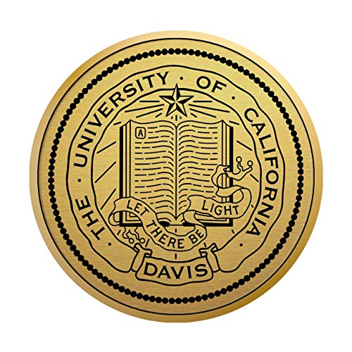 Church Hill Classics University of California Davis - Gold Engraved Medallion - Featuring Onyx Gold Moulding - Officially Licensed - Diploma Size 11" x 8.5"