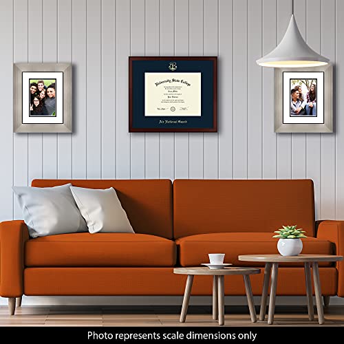 Air National Guard - Officially Licensed - Gold Embossed Certificate Frame - Document Size 11" x 8.5"